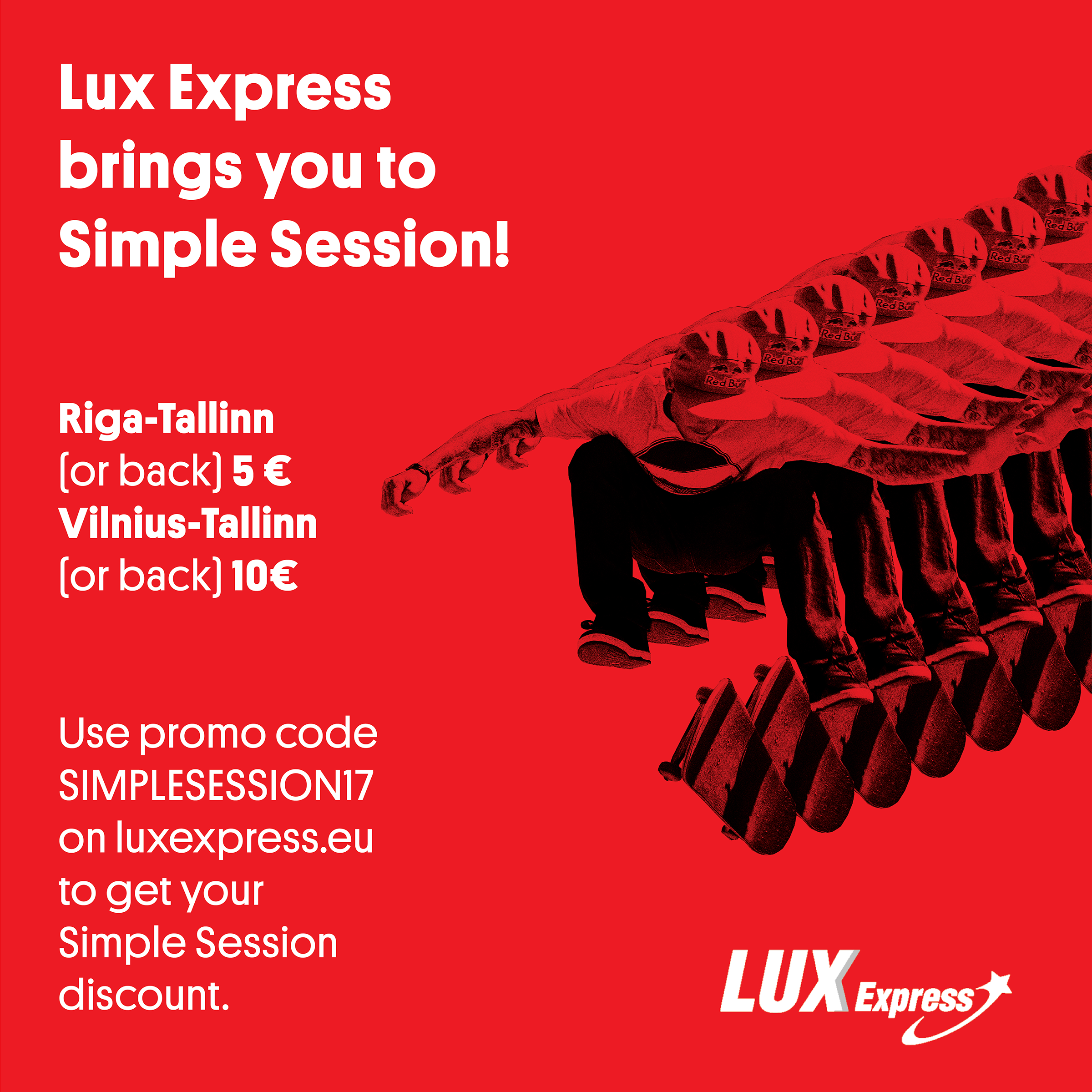 Lux Express brings you to Simple Session 2017 – SS17